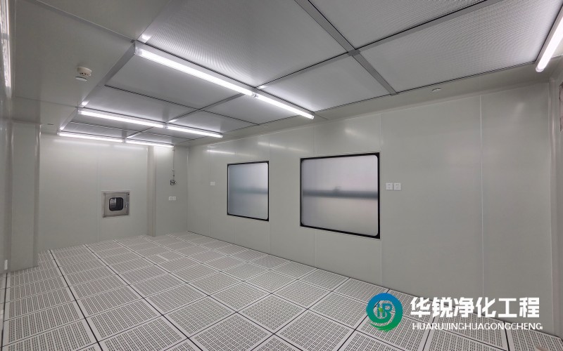 成都英杰晨暉科技 1600㎡半導體芯片百級潔凈室裝修項目